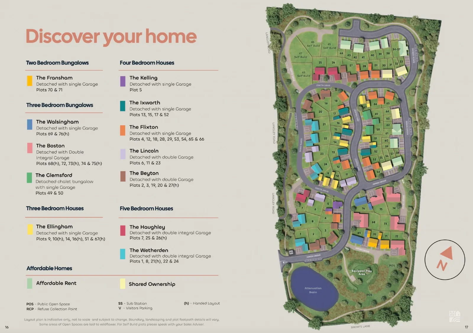 Site Plan for St Felix Park